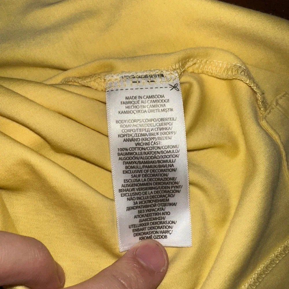 Polo Ralph Lauren Yellow Classic Fit Short Sleeve Polo Shirt Large L
